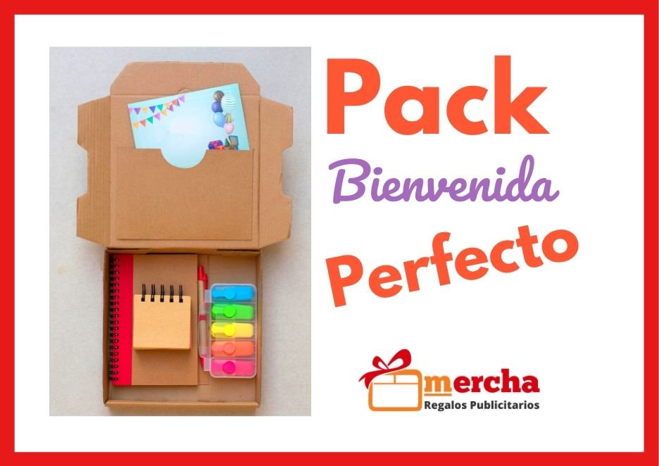 Pack de Bienvenida merchandising